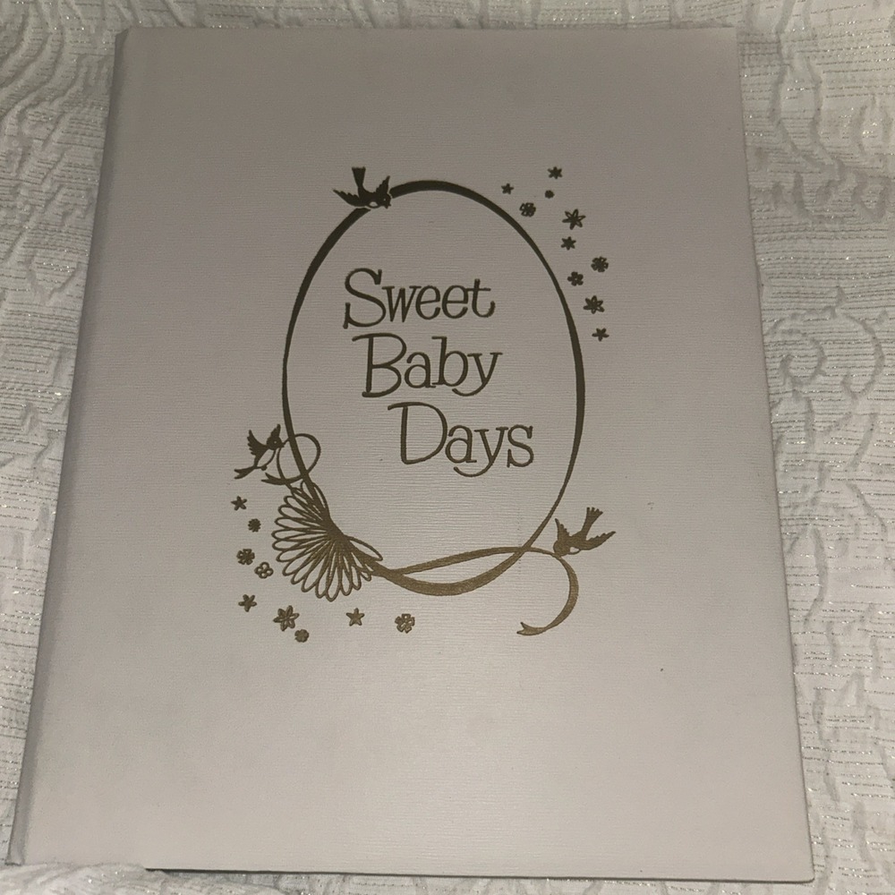 Vintage Sweet‎ Baby Days Baby Record Book Through Baby's First Years Dr Dafoe
